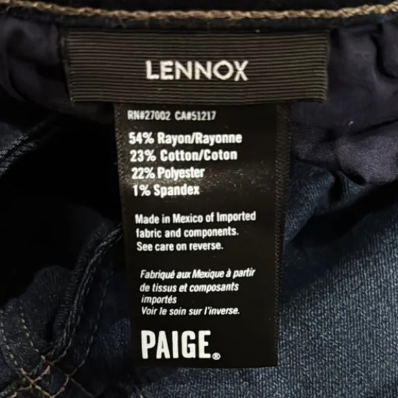 Men’s PAIGE Lennox Jeans - Excellent Condition (31/32)